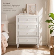 Venatto Romantic 4 Çekmeceli ŞIFONYER(%100MDF)