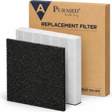 Purmed Daikin MC40 - MC50 - MCK55 Hava Temizleyici Uyumlu Hepa + Karbon Filtre