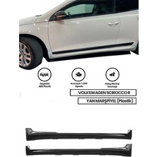 Scirocco R Yan Marşpiyel (Çift) (Plastik)