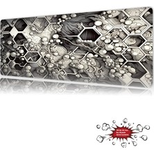 Urzuva Shadow Bloom Gaming Oyuncu Xl Mouse Pad Mousepad 90X40 cm 4mm Dikişli Model