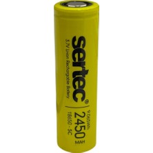 Pileli Store Pilelistore 18650 3.7V 2450 Mah 5c Li-Ion Şarjlı Pil