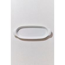 Paşabahçe Organic Porselen Oval Fırın Kabı 41 cm Beyaz - 1 Adet