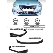 Peugeot 301 Uyumlu Makyajsız Ön Ek (Plastik)