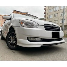 Hyundai Accent Era Custom Ön Ek Boyasız Plastik Mat Siyah
