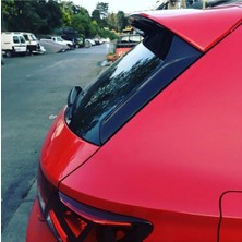 Seat Leon Uyumlu  Mk3 Spoiler Çıtası / Arka Cam Çıtası Siyah Boyalı