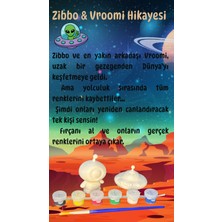 3Dify 3D Boyama Seti – Uzaylı & Ufo Figürlü Eğitici Oyuncak - Zibbo & Vroomi Uzay Macerası | Çocuklar Için Eğitici Yaratıcı Oyuncak