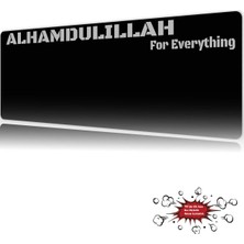 Urzuva Alhamdullıllah Gaming Oyuncu Xl Mouse Pad Mousepad 90X40 cm 4mm Dikişli Model