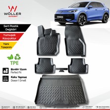 Wöller Yeni Volkswagen T Roc Paspas Bagaj Havuzu Set 2026 Sonrası Uyumlu 3D Ultraflex Set