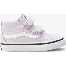 Vans Sk-8 Mid Bebek Mor Sneaker.-