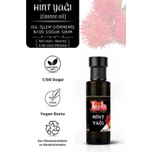 Tijda Hint Yağı 100 ml %100 Saf Soğuk Sıkım Castor Oil | Saç, Kaş & Cilt,vücut Bakımı