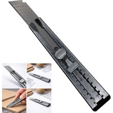 Zibox Sunup SN-27094 Metal 18 Mm Uçlu 15 Cm Falçata - Maket Bıçağı
