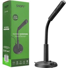 Zibox Snopy SN-120M Siyah Masaüstü Pc Mikrofon