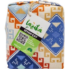 Lazika Siyah Çay Anadolu Bez Ambalaj- El ile Dikilmiş Hediyelik Çay 400 G