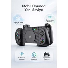 FaroxTech Profesyonel Mobil Oyun Konsolu - Gecikmesiz Ultra Hassas Kontrol ve Fanlı Soğutma