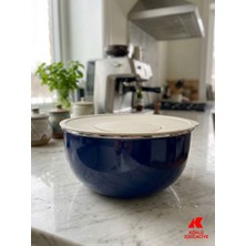 Köklü Züccaciye Emaye Karıştırma Kabı