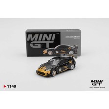 Mini T Mini Gt 1:64 Toyota GR86 Lb Nation Black Gold Diecast Model Araba