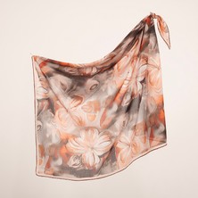 Piramit Naturel Eşarp | Rüya Bahçesi