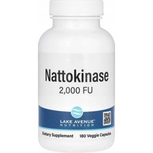 Lake Avenue Nutrition Nattokinase 2,000 Fu 180 Veggie Capsules