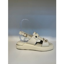 Venüs Hakiki Deri Toka Detaylı Bej Sandalet 25440007Y