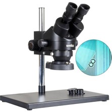 Zibox Weko WK-22481 3.5-90X Manuel Büyüteç - Trikoküler Mikroskop