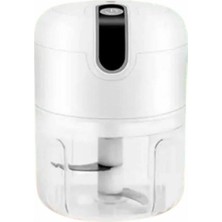 Pileli Store Pilelistore- Mini El Rondosu Şarjlı Doğrayıcı Taşınabilir Rondo Blender 250 ml