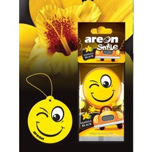 Areon Smile Vanilla Black Kaliteli Araç Kokusu