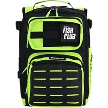 Fujin Proaji Back Pack Black Lime Balıkçı Sırt Çantası