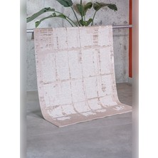 Apex Halı Mono Luxe 4051 Krem Üst Kalite Viskon Ile Üretilen Sıkı Dokuma Makine Dokuması Halı Yeni Ürün