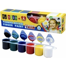 My Dido Mydido MY88 Parmak Boya Set 6 Renk  Boyama Seti