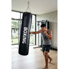 Spor Byfit 120 Cm x 35 Cm Siyah Boks Kum Torbası