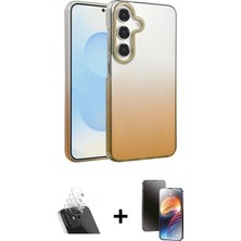 İlkyaz Fashion Ieg™ Galaxy A34 5g Kılıf Kıvılcım Minimal Özel Seri - Siyah 3D Antistatik Mat Seramik Nano E