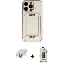 İlkyaz Fashion Ieg™ iPhone 14 Pro Max Kılıf Kozmos Minimal Prime - Siyah Bilvis Hayalet Cam Ekran Koruyucu + Go