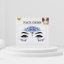 Le Mabelle Lila Zümrüt Model Kız Çocuk Yüz Sticker