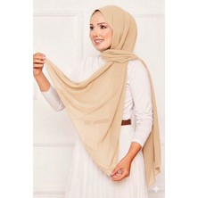 ECN Elegant Soft Krep Şal Serisi Bej