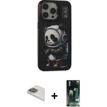 İlkyaz Fashion Ieg™ iPhone 13 Pro Max Kılıf Siluet Modern Özel Seri - Şeffaf 360 Full Body Arka Koruyucu + Go