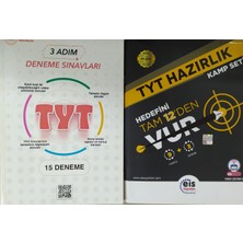 Eser Eis Yayınları Tyt Kamp Kitabı - 9 Fasikül + 3 Tyt Denemesi+3 Adım Deneme    Sınavlaarı15   Tyt Deneme