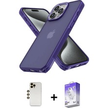 İlkyaz Fashion Ieg™ iPhone 13 Pro Max Kılıf Atlas Form - Siyah Bilvis 5in1 3D Magic Cam Ekran Koruyucu + Gold S