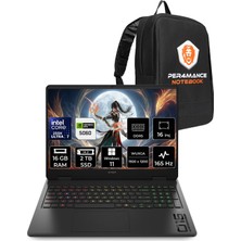 Hp Omen Slim 16 Intel Core Ultra 7 255H 16GB 2tb SSD RTX5060/8GB 16" Fhd+ 165Hz W11H Gaming Laptop & Per4 Çanta CK9L3EAPN359
