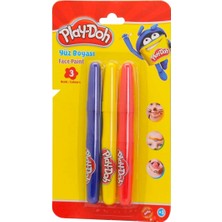 Play-Doh YU002 3renk Yüz Boyası  Boyama Seti