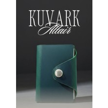 Kuvark Altair Akordeon Kartlık - Cüzdan | Hakiki Dana Derisi | El Yapımı