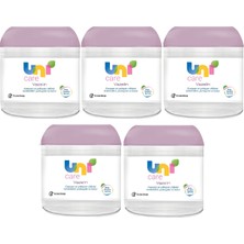 Uni Baby Vazelin Yoğun Nemlendirici Bebek Vücut Bakım Kremi 100 ml x 5 Adet