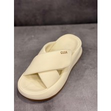 Guja Terlik Rahat Ultra Konforlu Modern ve Şık Günlük Kullanıma Uygun Cırt Bantlı Terlik