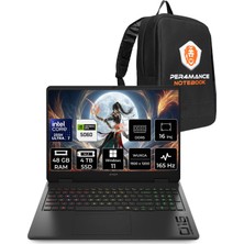 Hp Omen Slim 16 Intel Core Ultra 7 255H 48GB 4tb SSD RTX5060/8GB 16" Fhd+ 165Hz W11P Gaming Laptop & Per4 Çanta CK9L3EAPN430