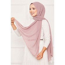 ECN Elegant Soft Krep Şal Serisi Pudra
