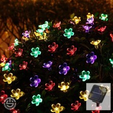 SHC4200 Solar 30 Ledli Çiçekli Rgb Bahçe Aydınlatma Dekorasyon Güneş Enerjili