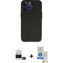 İlkyaz Fashion Ieg™ iPhone 14 Pro Max Kılıf Kozmos Yansıma Özel Seri - Şeffaf Royal Nano Ekran Koruyucu + Go