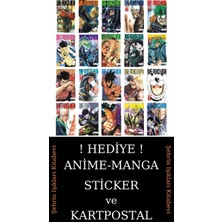Akılçelen Kitaplar One Punch Man 1-20 Eksizsiz Manga Seti (20 Kitap) / Tek Yumruk / Anime-Manga Sticker ve Kartpostal Hediyeli