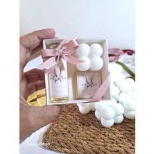 Liora Hediyelik Kolonya Mum ve Çikolata Bebek , Düğün, Kına, Nişan ,söz ,mevlid ve Doğum Günü Hediyelik 10 Adet