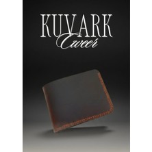 Kuvark Cweer Dikey Model Klasik Cüzdan • Hakiki Dana Derisi • Siyah