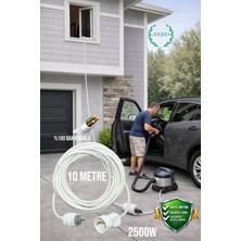 ARYES 10 Metre Tekli Uzatma Kablosu %100 Bakır 16A Topraklı Dayanıklı Elektrik Uzatma Kablosu